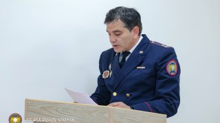 The Chairman of the Investigative Committee Artur Poghosyan Held Meeting in Armavir Regional Investigative Department
